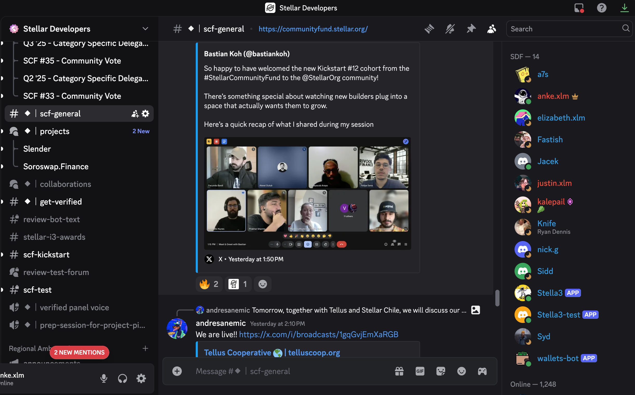 stellar dev discord