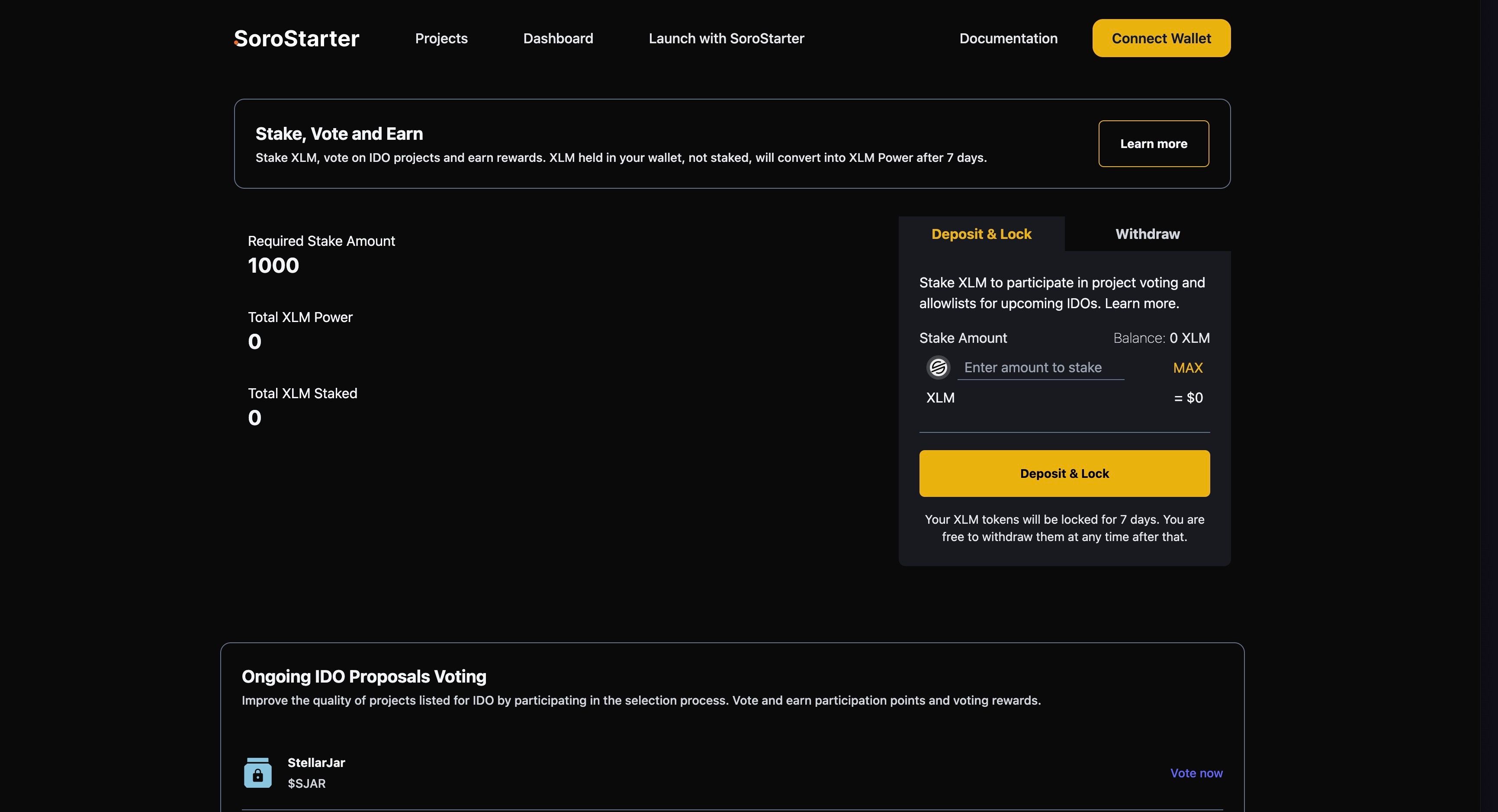 SoroStarter:-LaunchPad-And-Asset-Mgmt