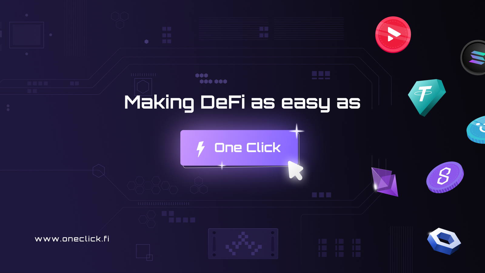 OneClick.Fi:-front-page-of-Stellar-DeFi
