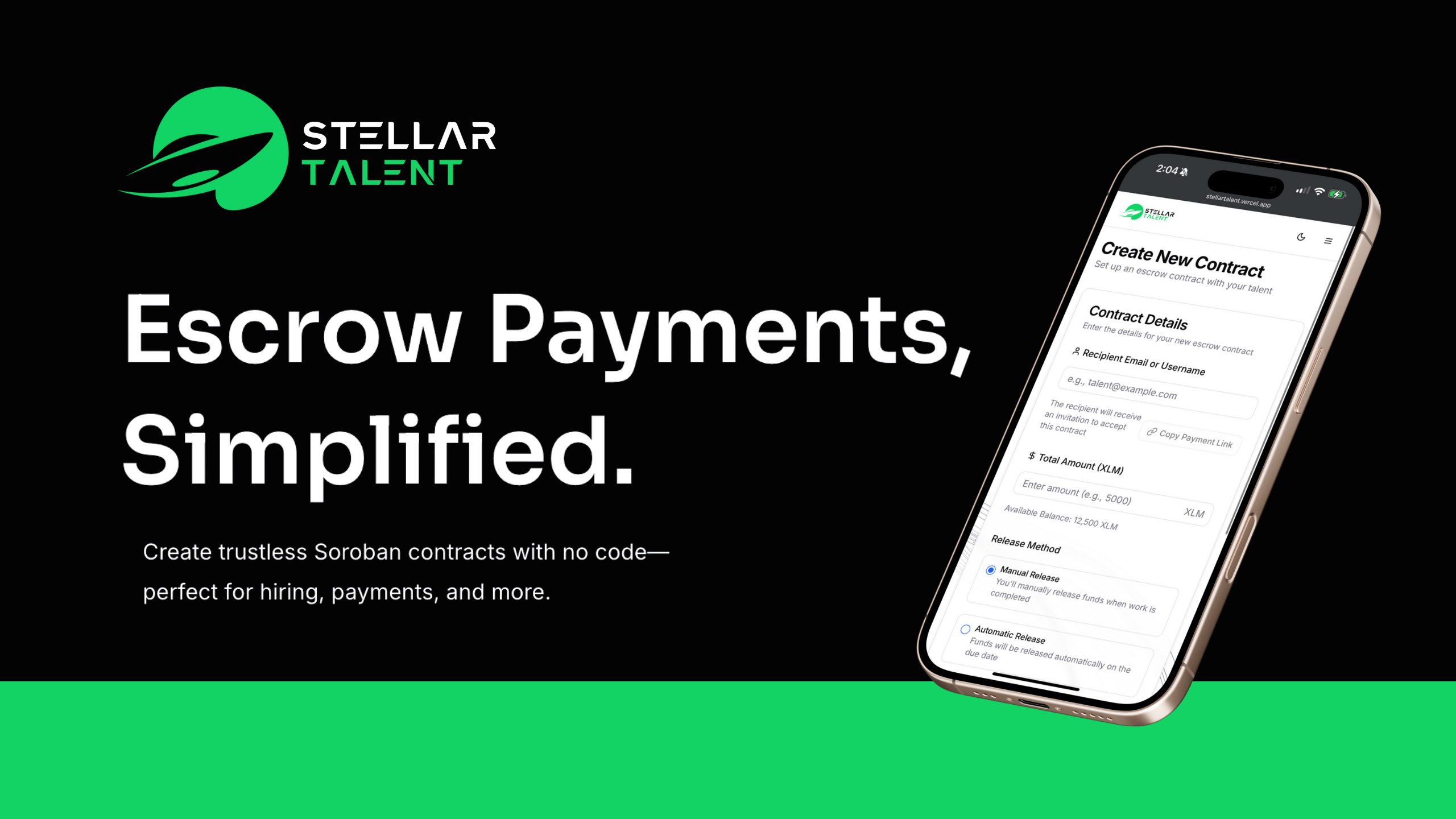 Simplified-Soroban-Escrow-Payments