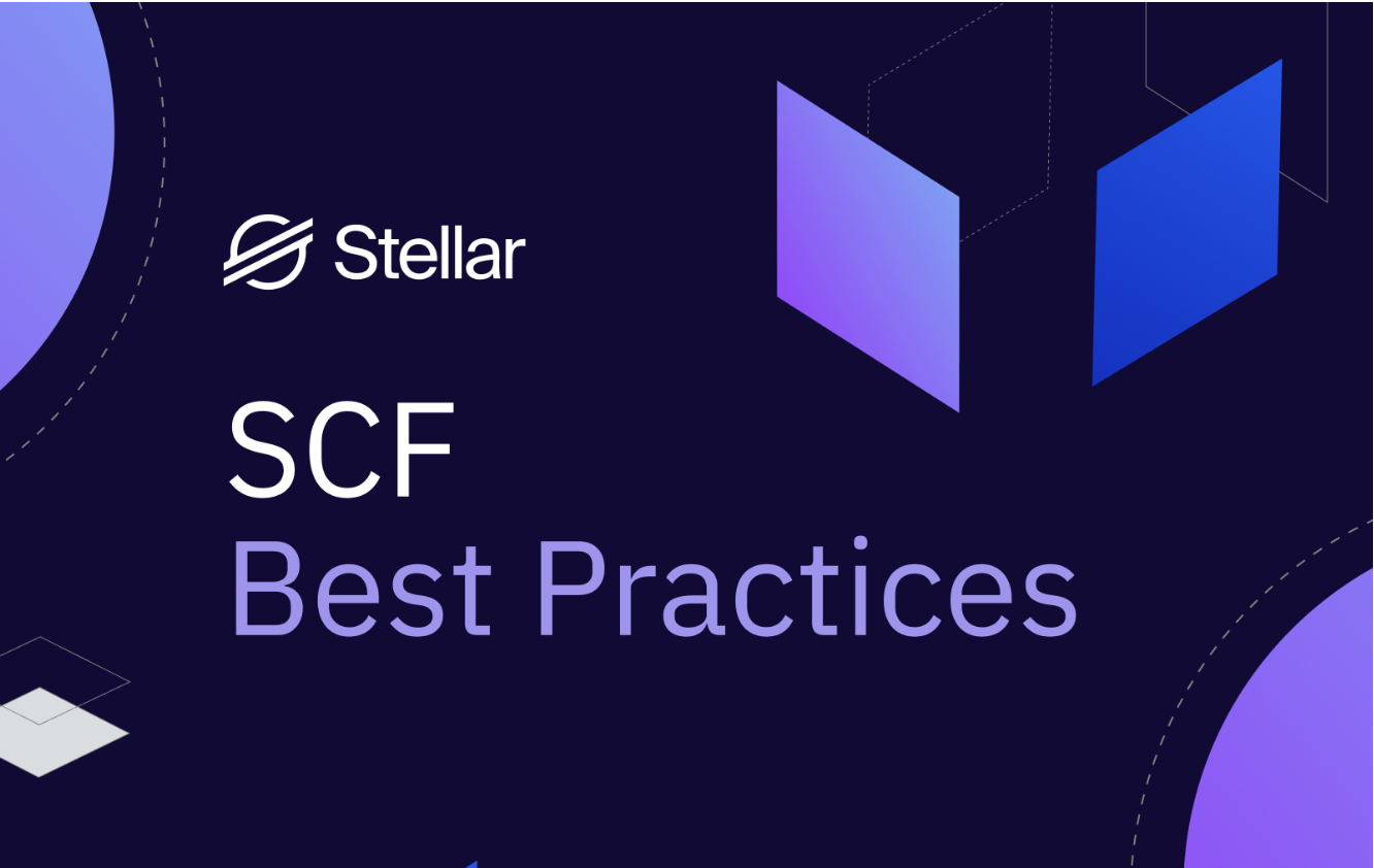 stellar community fund: submission best practices